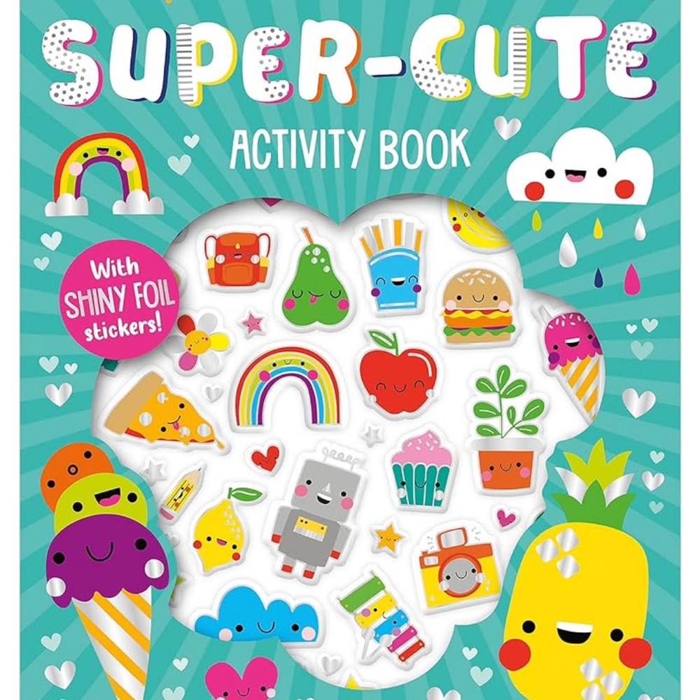 🌞 Sale 3 for $15 Super-Cute Activity Book with Stickers